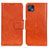 Funda de Cuero Cartera con Soporte Carcasa N05P para Motorola Moto G50 5G Naranja