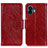 Funda de Cuero Cartera con Soporte Carcasa N05P para Nothing Phone 2 Rojo