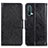 Funda de Cuero Cartera con Soporte Carcasa N05P para OnePlus Nord CE 5G Negro