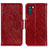 Funda de Cuero Cartera con Soporte Carcasa N05P para Oppo K9 Pro 5G Rojo