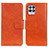 Funda de Cuero Cartera con Soporte Carcasa N05P para Realme Narzo 50 4G Naranja