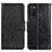 Funda de Cuero Cartera con Soporte Carcasa N05P para Samsung Galaxy M02s Negro