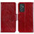 Funda de Cuero Cartera con Soporte Carcasa N05P para Samsung Galaxy S23 FE 5G Rojo