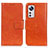 Funda de Cuero Cartera con Soporte Carcasa N05P para Xiaomi Mi 12 Lite 5G Naranja