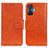 Funda de Cuero Cartera con Soporte Carcasa N05P para Xiaomi Redmi K50 Gaming 5G Naranja