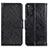 Funda de Cuero Cartera con Soporte Carcasa N05P para Xiaomi Redmi Note 11 4G (2022) Negro