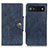 Funda de Cuero Cartera con Soporte Carcasa N06P para Google Pixel 7a 5G Azul