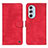 Funda de Cuero Cartera con Soporte Carcasa N06P para Motorola Moto Edge Plus (2022) 5G Rojo