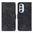 Funda de Cuero Cartera con Soporte Carcasa N06P para Motorola Moto Edge X30 5G Negro