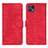 Funda de Cuero Cartera con Soporte Carcasa N06P para Motorola Moto G50 5G Rojo