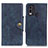 Funda de Cuero Cartera con Soporte Carcasa N06P para Nokia C22 Azul