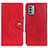 Funda de Cuero Cartera con Soporte Carcasa N06P para Nokia G22 Rojo