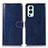 Funda de Cuero Cartera con Soporte Carcasa N06P para OnePlus Nord 2 5G Azul