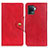 Funda de Cuero Cartera con Soporte Carcasa N06P para Oppo A94 4G Rojo