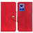 Funda de Cuero Cartera con Soporte Carcasa N06P para Realme GT Neo3 5G Rojo