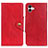 Funda de Cuero Cartera con Soporte Carcasa N06P para Samsung Galaxy A04E Rojo