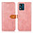 Funda de Cuero Cartera con Soporte Carcasa N07P para Motorola Moto E13 Rosa