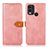 Funda de Cuero Cartera con Soporte Carcasa N07P para Nokia C22 Rosa