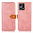 Funda de Cuero Cartera con Soporte Carcasa N07P para Oppo Reno7 4G Rosa