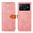 Funda de Cuero Cartera con Soporte Carcasa N07P para Vivo X Note Rosa