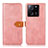 Funda de Cuero Cartera con Soporte Carcasa N07P para Xiaomi Mi 13T 5G Rosa