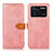 Funda de Cuero Cartera con Soporte Carcasa N07P para Xiaomi Poco M4 Pro 4G Rosa