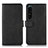 Funda de Cuero Cartera con Soporte Carcasa N08P para Sony Xperia 1 IV Negro