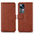 Funda de Cuero Cartera con Soporte Carcasa N08P para Xiaomi Mi 12T 5G Marron