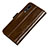 Funda de Cuero Cartera con Soporte Carcasa P01 para Huawei P20 Pro Marron