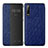 Funda de Cuero Cartera con Soporte Carcasa P02 para Huawei P30 Azul