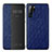 Funda de Cuero Cartera con Soporte Carcasa P02 para Huawei P30 Pro Azul