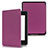 Funda de Cuero Cartera con Soporte Carcasa para Amazon Kindle Paperwhite 6 inch Morado