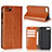 Funda de Cuero Cartera con Soporte Carcasa para Asus Zenfone 4 Max ZC554KL Naranja