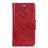 Funda de Cuero Cartera con Soporte Carcasa para Asus Zenfone Max Pro M1 ZB601KL Rojo