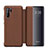 Funda de Cuero Cartera con Soporte Carcasa para Huawei P30 Pro New Edition Marron