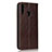 Funda de Cuero Cartera con Soporte Carcasa para Samsung Galaxy A20s Marron