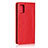 Funda de Cuero Cartera con Soporte Carcasa para Samsung Galaxy M40S Rojo