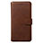 Funda de Cuero Cartera con Soporte Carcasa para Samsung Galaxy S20 Plus 5G Marron