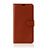 Funda de Cuero Cartera con Soporte Carcasa para Wiko Wim Lite 4G Marron