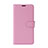 Funda de Cuero Cartera con Soporte Carcasa para Wiko Wim Lite 4G Rosa