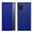 Funda de Cuero Cartera con Soporte Carcasa QH2 para Samsung Galaxy A02s Azul