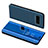 Funda de Cuero Cartera con Soporte Carcasa S01 para Samsung Galaxy Note 8 Duos N950F Azul