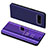 Funda de Cuero Cartera con Soporte Carcasa S01 para Samsung Galaxy Note 8 Duos N950F Morado