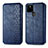 Funda de Cuero Cartera con Soporte Carcasa S01D para Google Pixel 5a 5G Azul