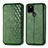 Funda de Cuero Cartera con Soporte Carcasa S01D para Google Pixel 5a 5G Verde