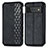 Funda de Cuero Cartera con Soporte Carcasa S01D para Google Pixel 6 Pro 5G Negro