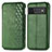 Funda de Cuero Cartera con Soporte Carcasa S01D para Google Pixel 6 Pro 5G Verde