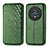 Funda de Cuero Cartera con Soporte Carcasa S01D para Huawei Honor Magic5 5G Verde