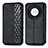 Funda de Cuero Cartera con Soporte Carcasa S01D para Huawei Honor Magic5 Lite 5G Negro