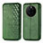 Funda de Cuero Cartera con Soporte Carcasa S01D para Huawei Mate 50 Verde